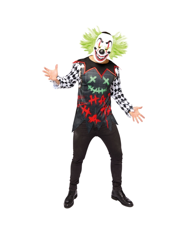 Disfraz Adulto: Payaso Haha Talla XL