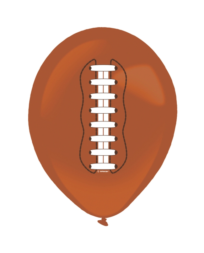 Globos Latex 27,5cm Touchdown Rugby