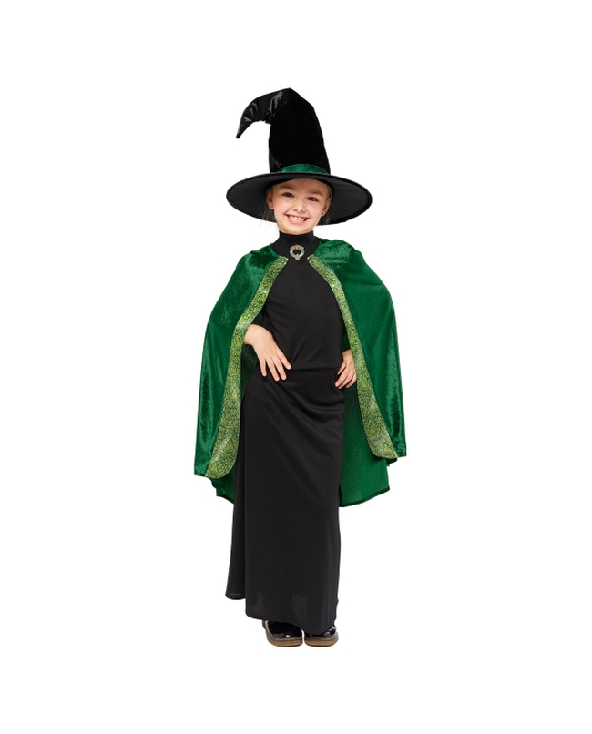 Disfraz Inf: Harry Potter: Profesora Mcgonagall Talla 4-6 Años