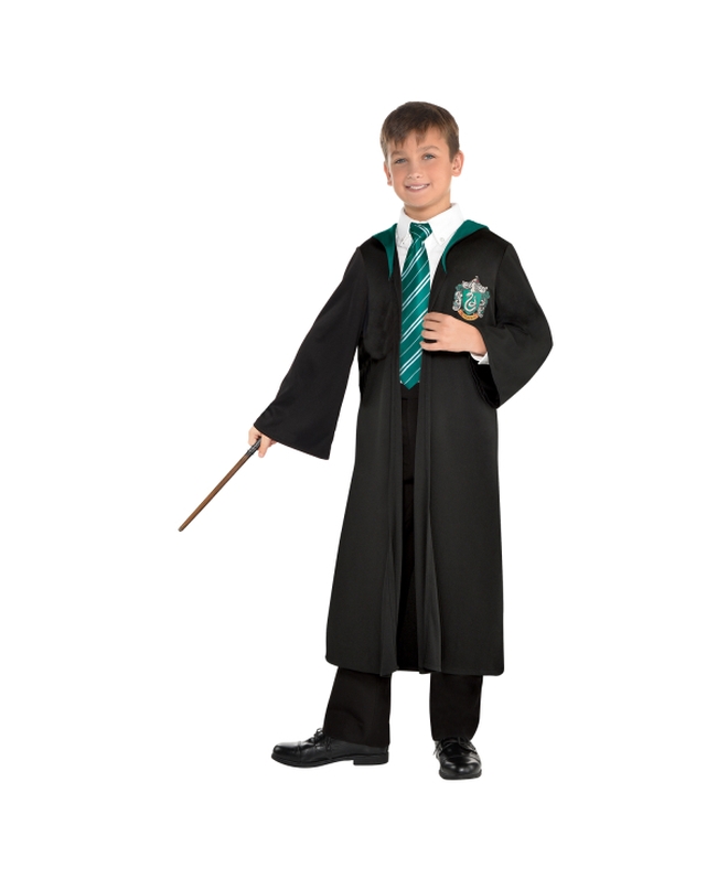 Disfraz Inf: Harry Potter: Slytherin Talla 4-6 AÃ±os