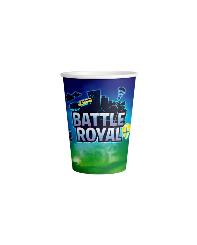 Vasos 250ml Papel Battle Royal ***OFERTA DTO NO ACUMULABLE