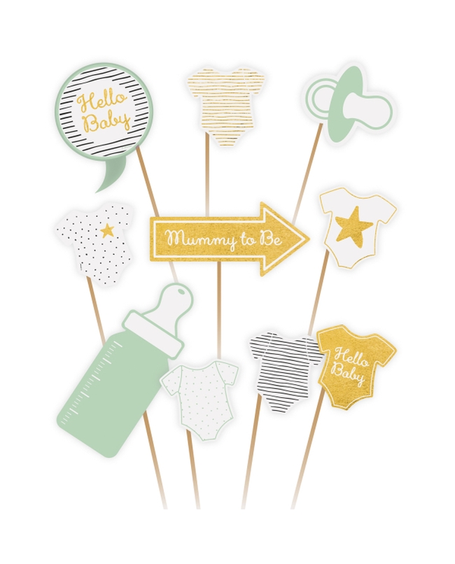 Kit Acc. Fotos Hello Baby 