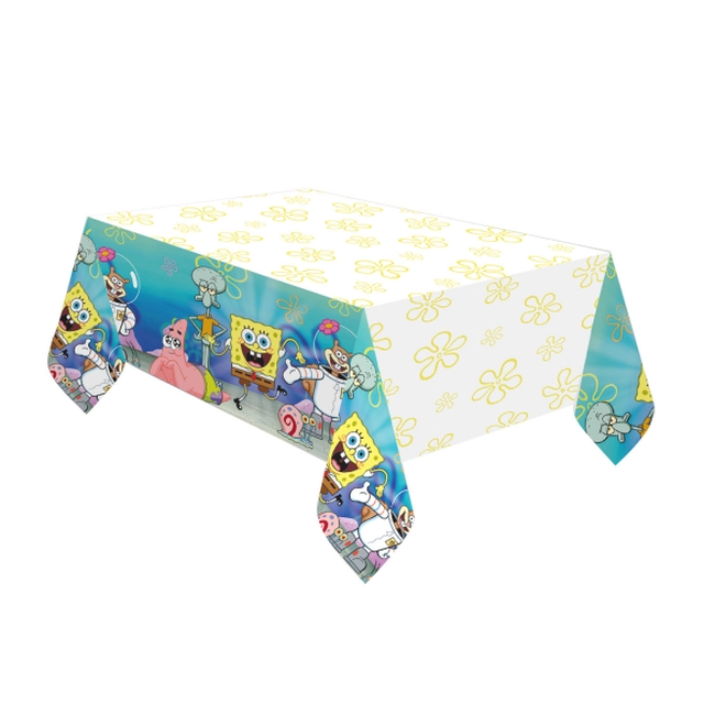 Mantel Papel Bob Esponja 1,20m X 1,80m