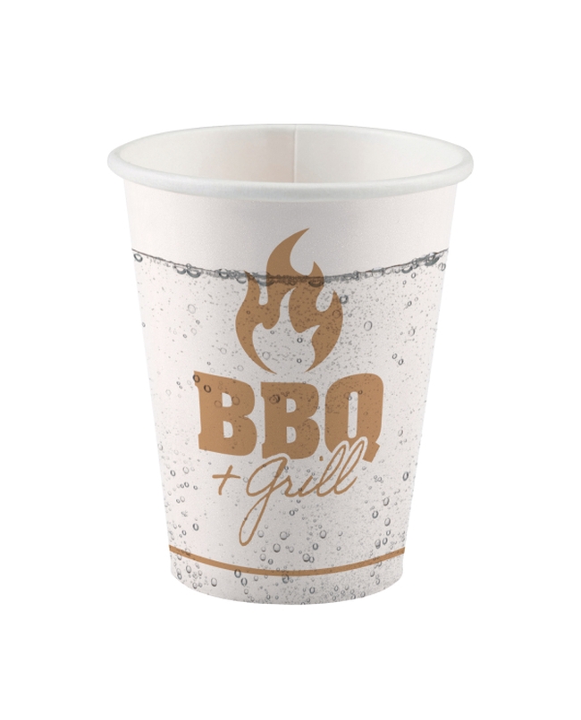 Vasos 500ml Papel Fiesta Bbq & Grill