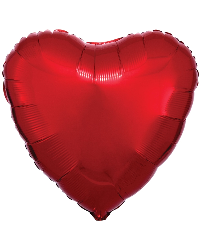 18/43cm Corazon Rojo Metal 