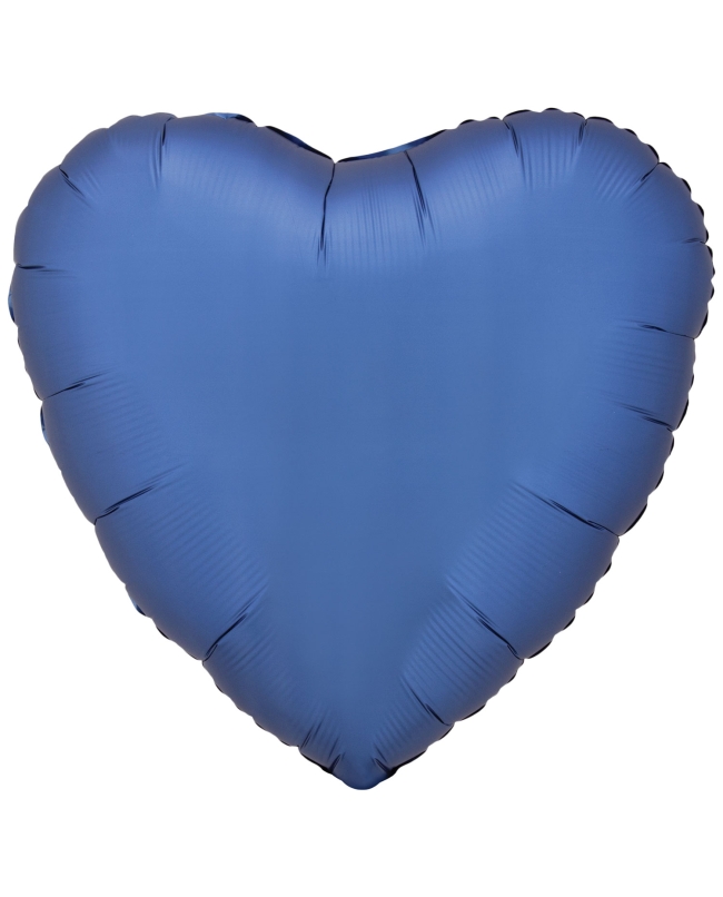 18/43cm Corazon Azul Satin 