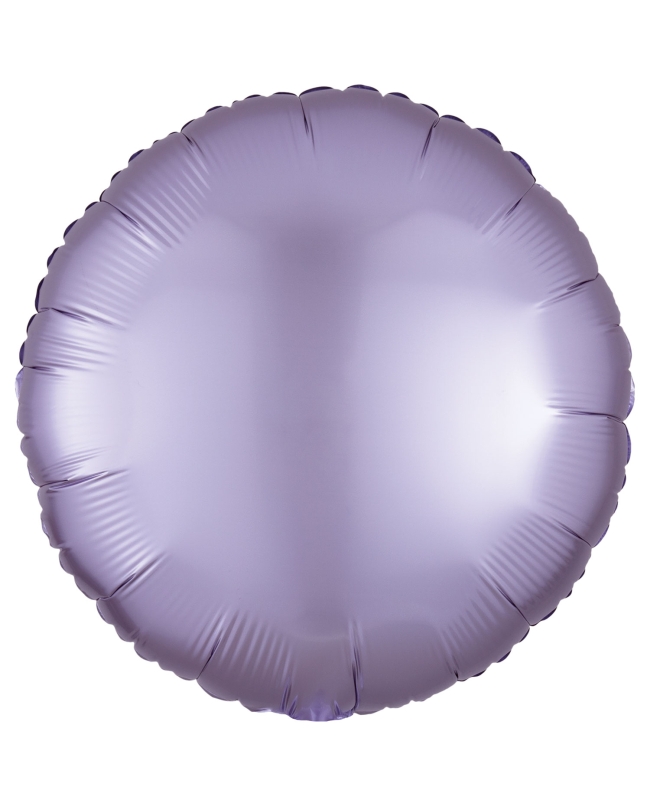 18/43cm Circulo Lila Pastel Satin 