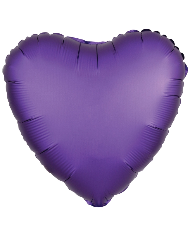 18/43cm Corazon Morado Satin 