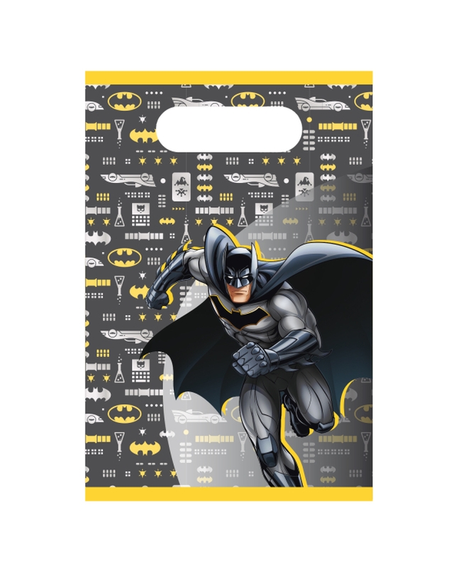 Bolsa Papel Batman 15,8 X 23,6cm