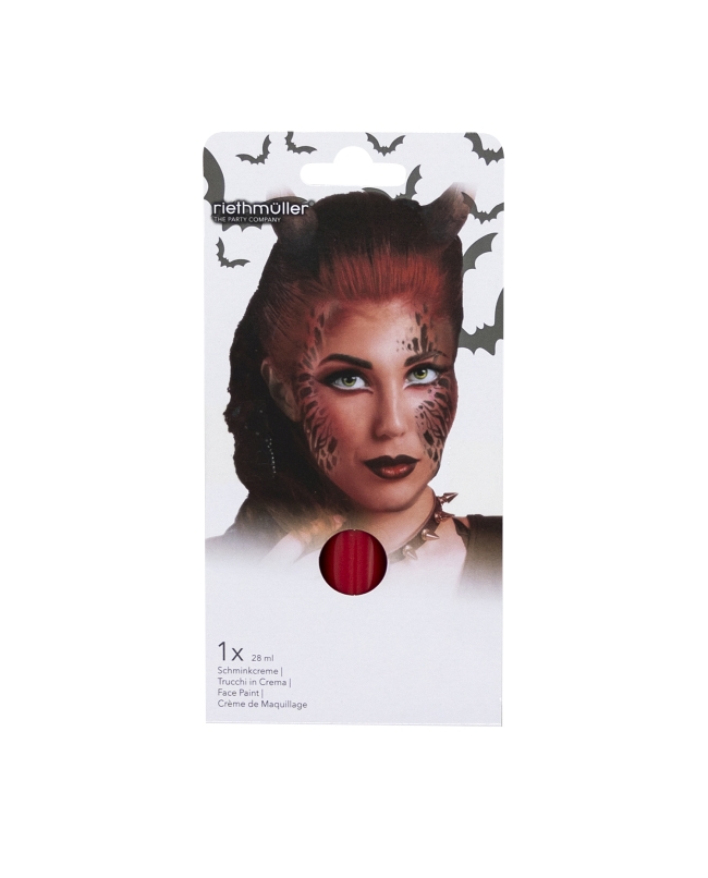 Maquillaje Crema Roja 28ml