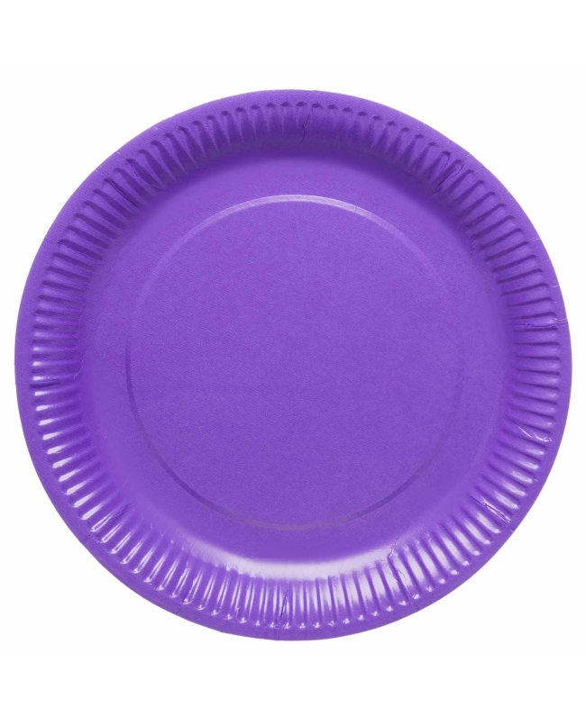 Platos Papel 23cm Violeta Uva ***OFERTA DTO NO ACUMULABLE