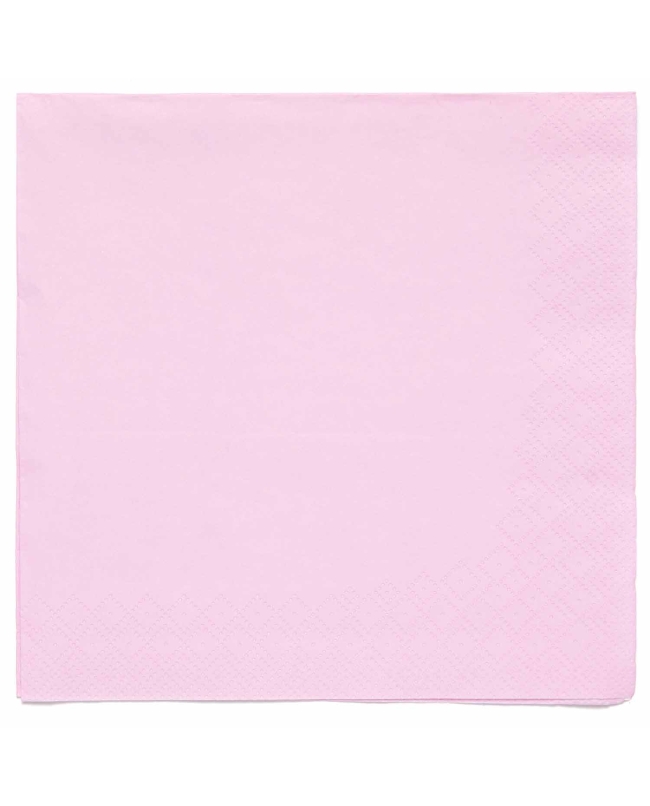 Servilletas 33X33cm Rosa Nube ***OFERTA DTO NO ACUMULABLE