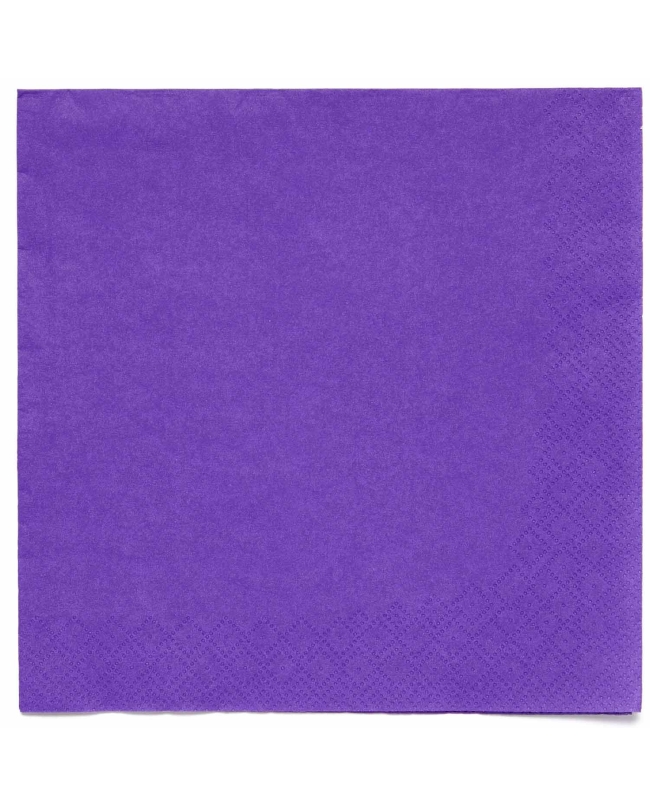 Servilletas 33X33cm Violeta Uva ***OFERTA DTO NO ACUMULABLE