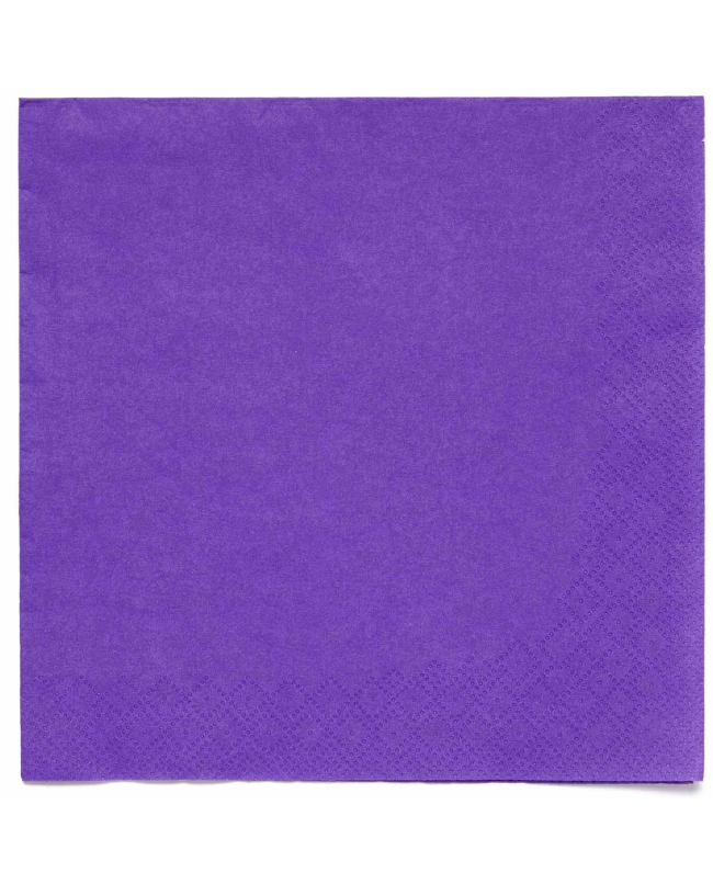 Servilletas 33X33cm Violeta Uva ***OFERTA DTO NO ACUMULABLE