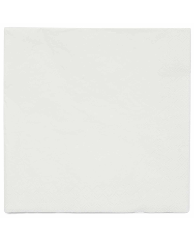 Servilletas 33X33cm Blanco Coco ***OFERTA DTO NO ACUMULABLE