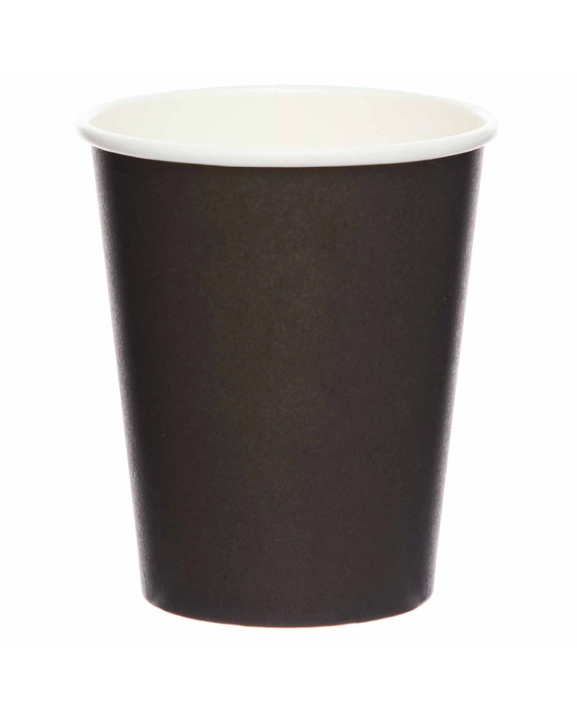 Vasos Papel 237ml Negro Carbon ***OFERTA DTO NO ACUMULABLE