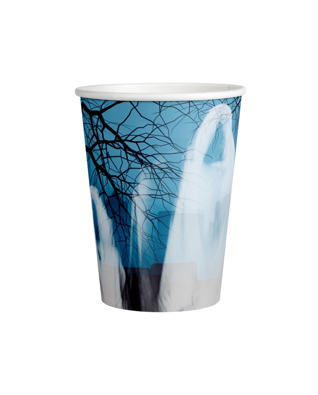 Vasos 250ml Papel Bosque Embrujado