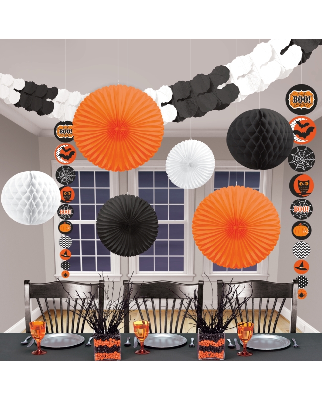 Decoracion Kit Papel Halloween