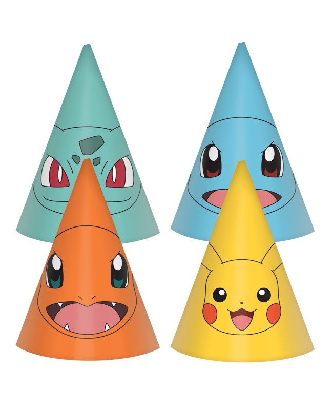 Gorros Cono Pokemon 2024 16cm 
