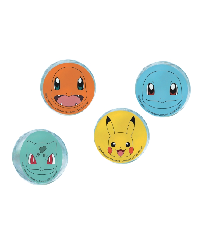 Pelotas Saltarinas Pokemon 2024 4cm