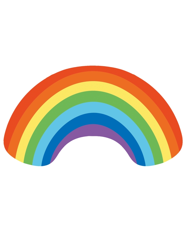 Forma Arcoiris Brillante