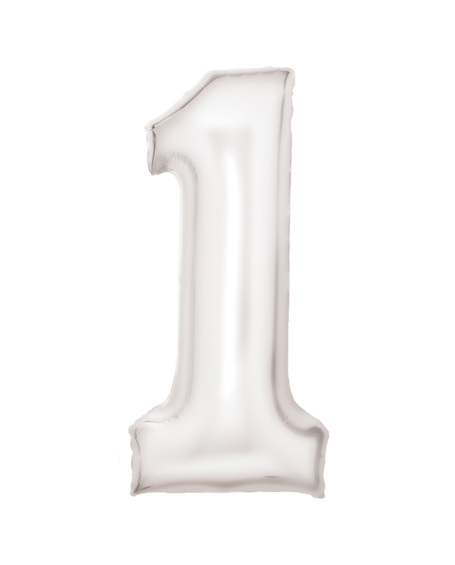 Forma Numero 1 Blanco Seda 86cm