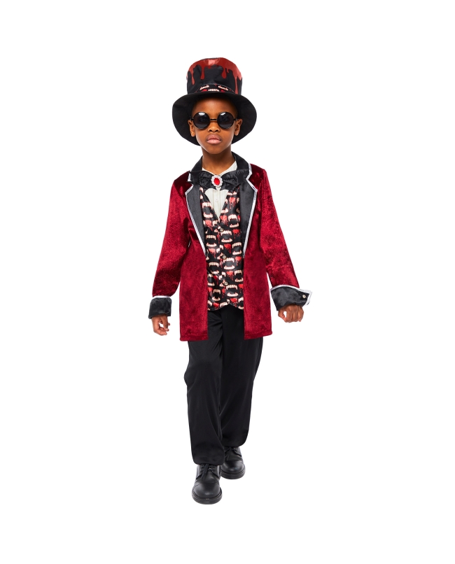 Disfraz Infantil Vampiro Medianoche Talla 6-8 Años