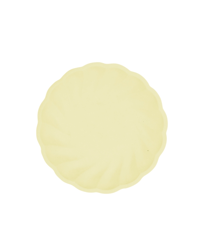 Platos Redondos 18,8cm Vert Decor Amarillo Pastel