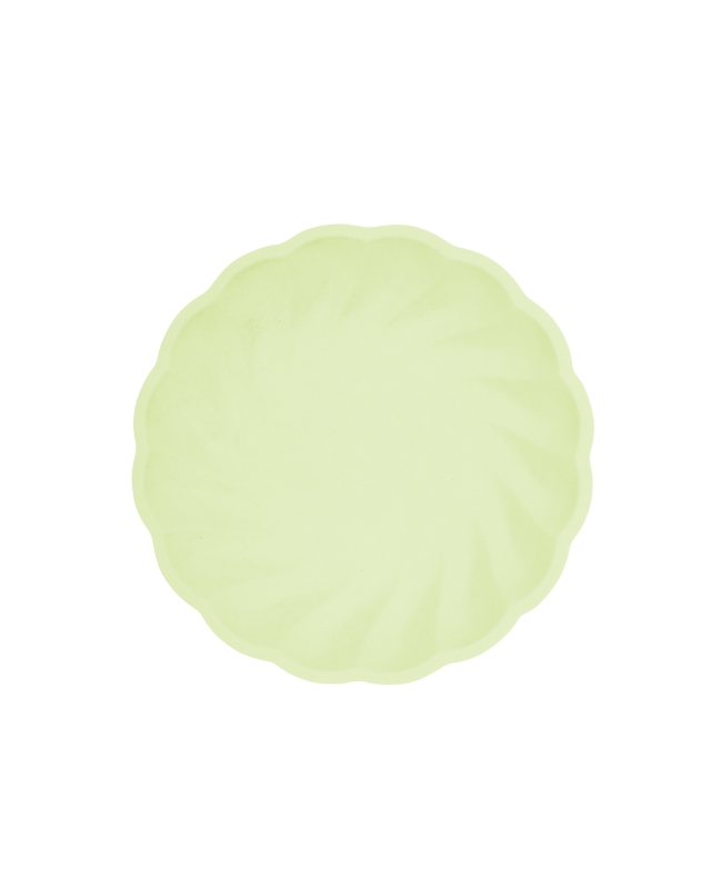 Platos Redondos 18,8cm Vert Decor Verde Pastel