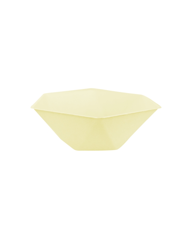 Bowls Hexagonales 15.8 X 13.7cm Vert Decor Amarillo Pastel