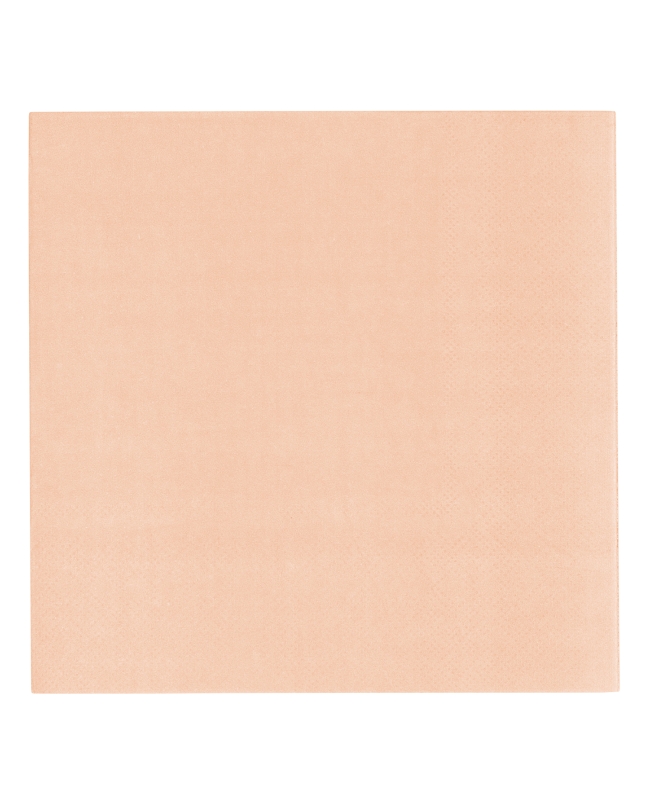 Servilletas 33 X 33cm 3 Pliegues Vert Decor Naranja Pastel 