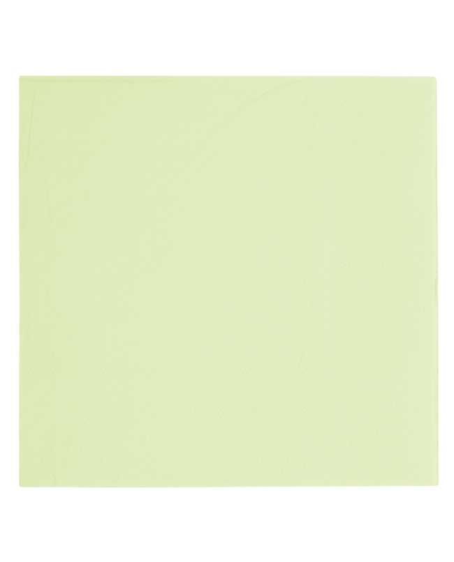Servilletas 33 X 33cm 3 Pliegues Vert Decor Verde Pastel