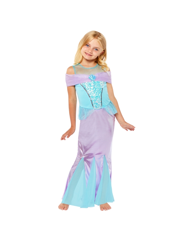 Disfraz Infantil Sirena Talla 8-10 Años