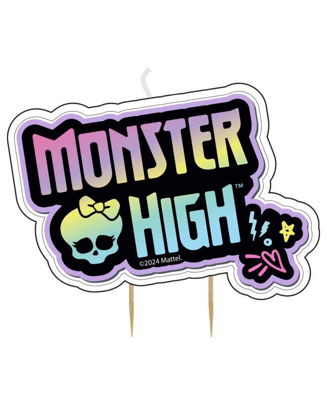 Vela Forma Monster High 9X6cm