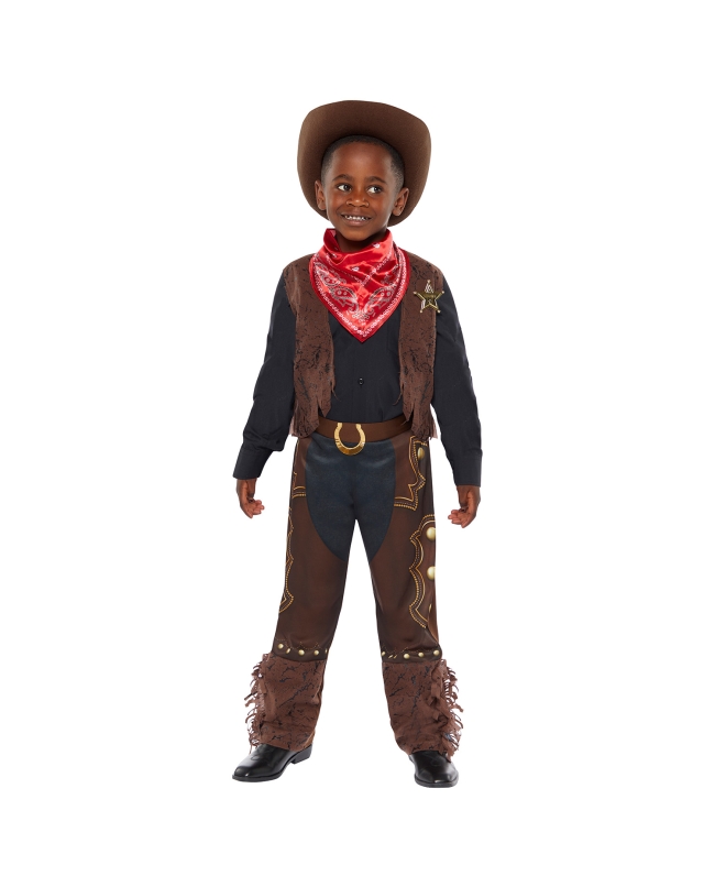 Disfraz Infantil Vaquero Oeste Talla 3-4 Años