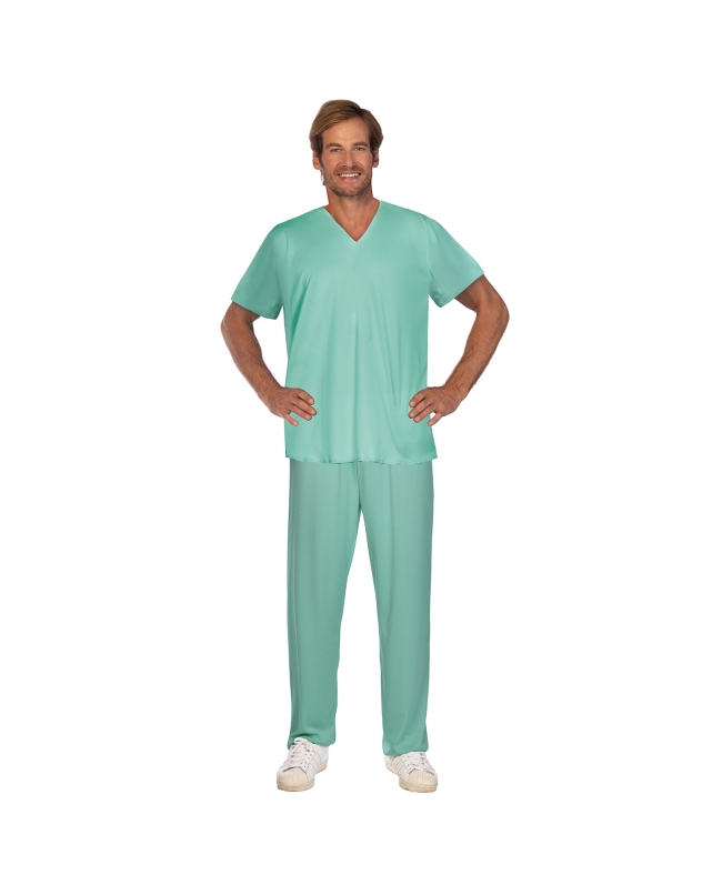 Disfraz Adulto Bata Medico Talla M/L