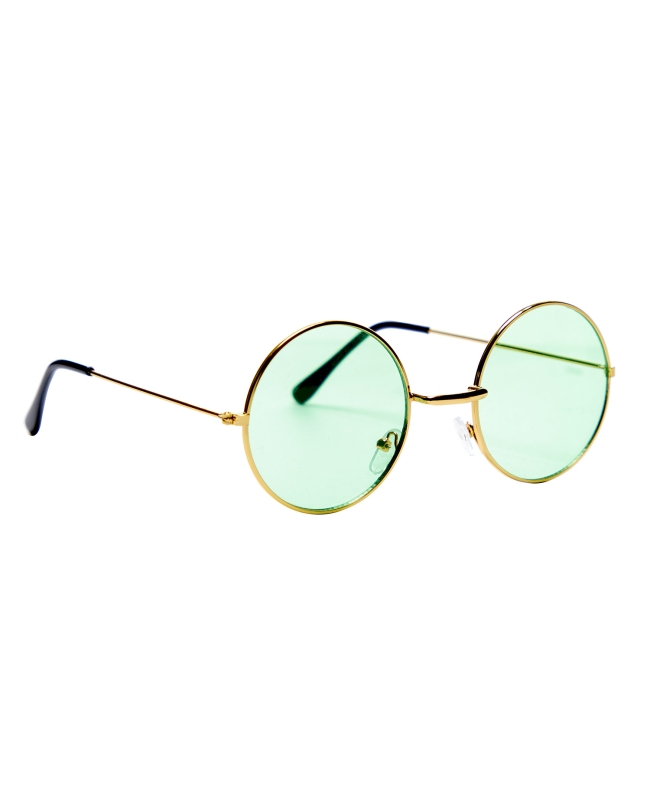 Disfraz Acc. Gafas Hippies Verdes