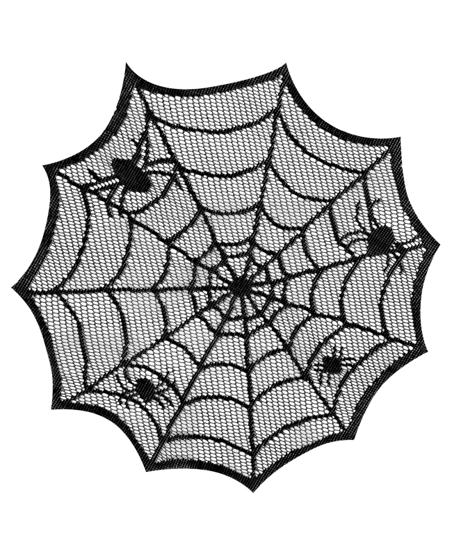 Mantel Individual Encaje Telaraña 31X31cm
