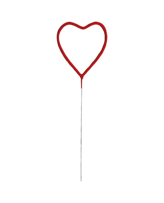 Bengala Xl Corazon Rojo 26cm
