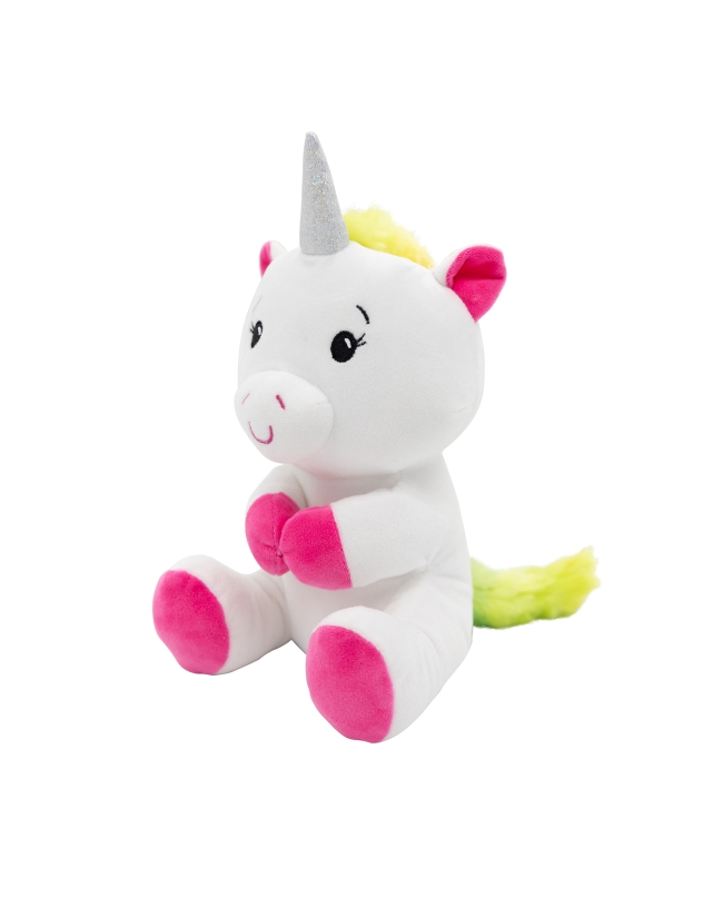 Peso Peluche Unicornio Lazo 21cm/170gr