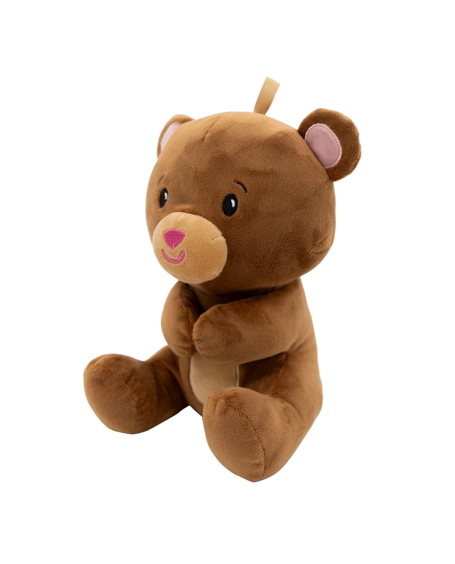 Peso Peluche Oso Marron Lazo 21cm/170gr