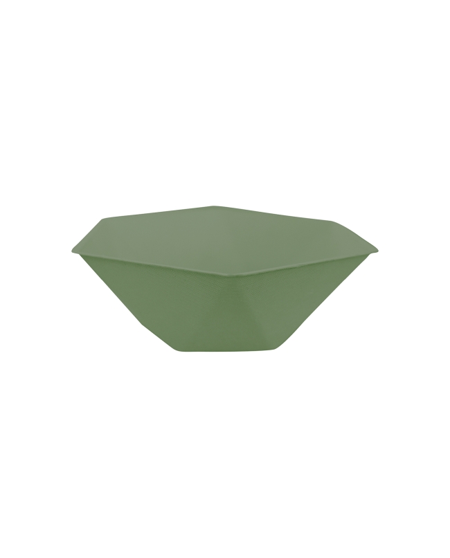 Bowls Hexagonales 15.8 X 13.7cm Vert Decor Verde Oscuro