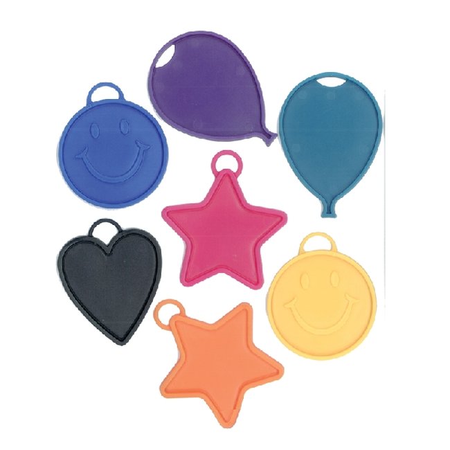 Peso Assorted Colour Heavy Balloon s 7 colours 15g 