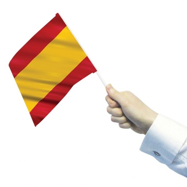BANDERAS ESPAÑA: 15X22CM Futbol  ***OFERTA DTO NO ACUMULABLE