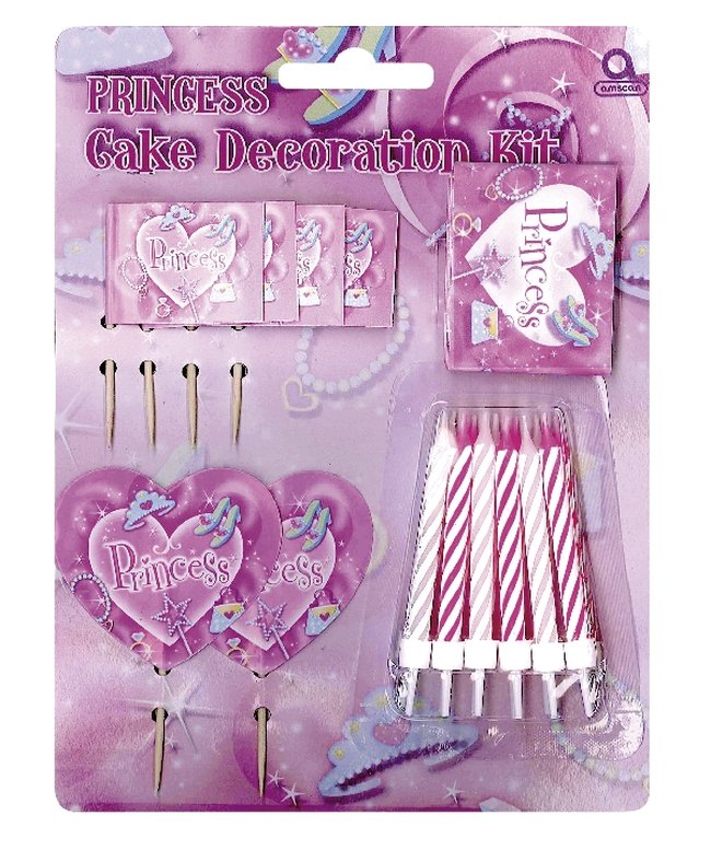 Decoracion Kit Cake Princess ***OFERTA DTO NO ACUMULABLE