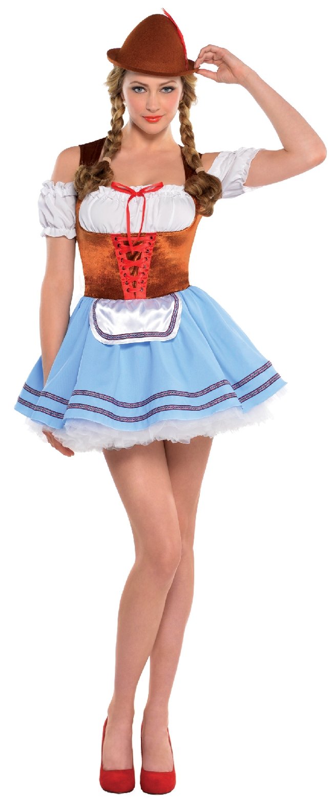 Disfraz Adulto: Chica Oktoberfest Talla M ***OFERTA DTO NO ACUMULABLE
