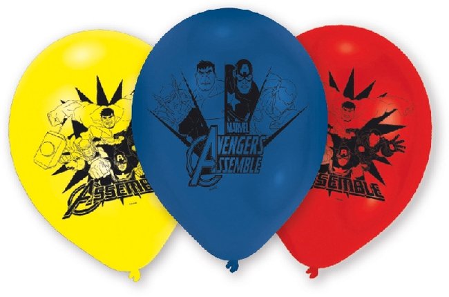 Globos Latex 22,8cm Avengers