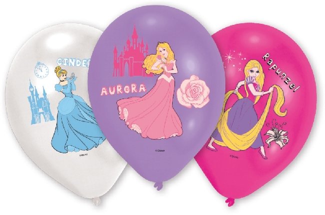 Globos Latex 4C Princesas 4C