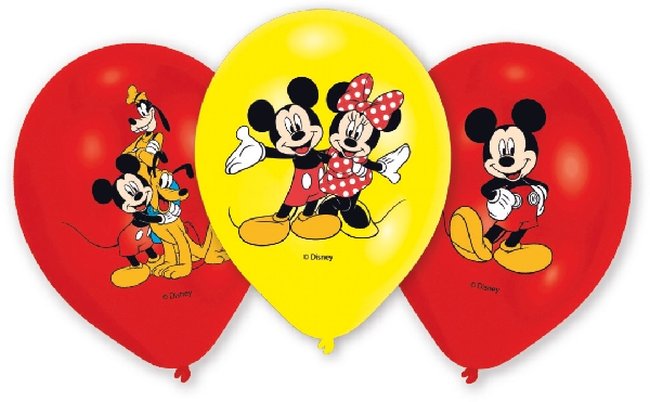 Globos Latex 4C Mickey 4C