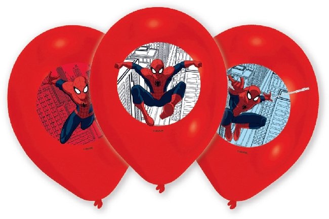 Globos Latex 27,5cm Spiderman 4C